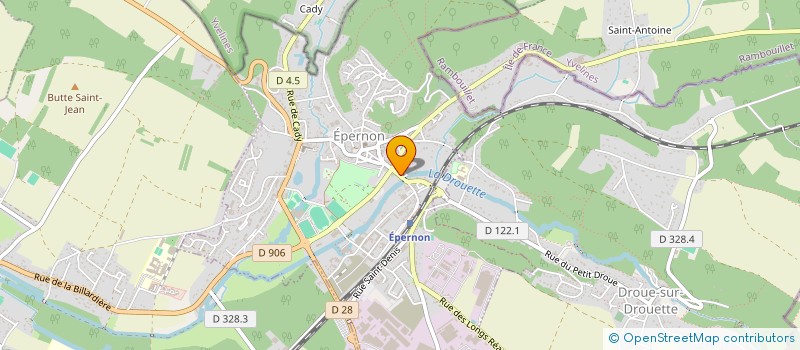 localisation de l'entreprise AIRGAP à EPERNON