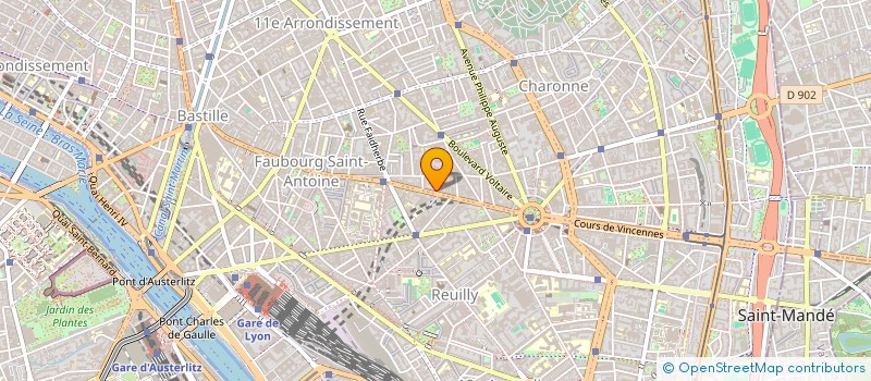 localisation de l'entreprise AIRGOM DISTRIBUTION  PARIS 11