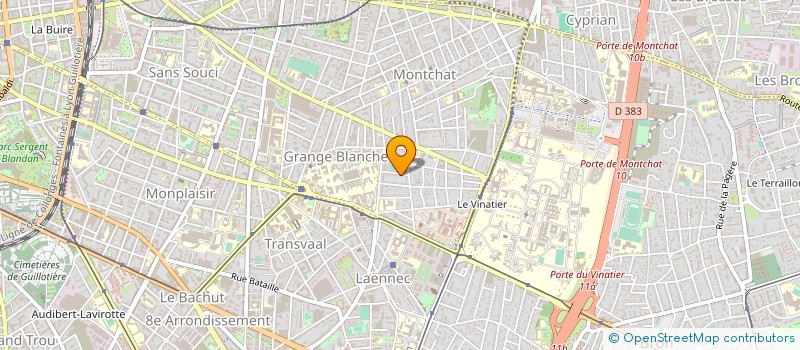 localisation de l'entreprise AIRIAL ARCHITECTURES  LYON