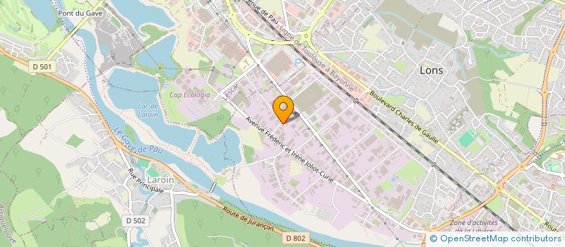 localisation de l'entreprise AIRIALIM  LONS