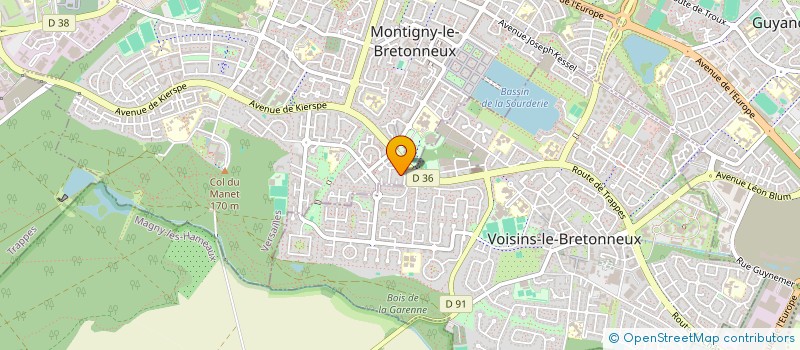 localisation de l'entreprise AIRIGNY  MONTIGNY-LE-BRETONNEUX
