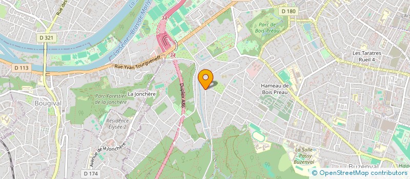 localisation de l'entreprise AIRINI à RUEIL-MALMAISON