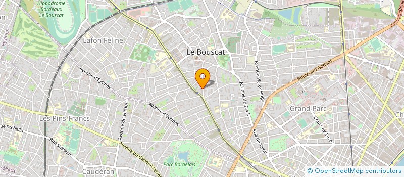 localisation de l'entreprise AIRINT SERVICES  LE BOUSCAT