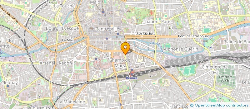 localisation de l'entreprise AIRIS AQUITAINE  ST JACQUES DE LA LANDE