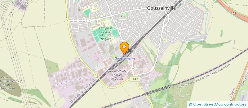 localisation de l'entreprise AIRJOBS SARL à GOUSSAINVILLE