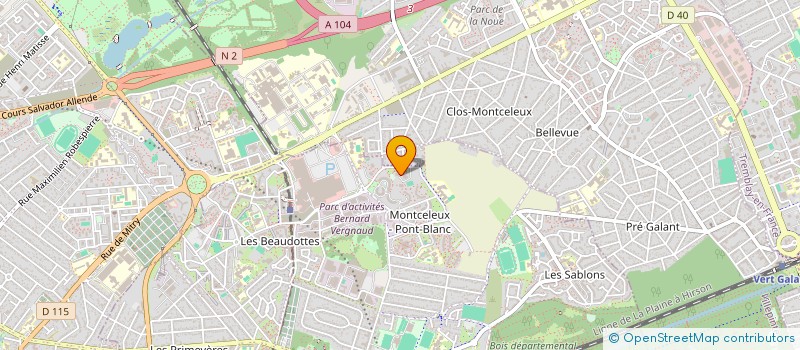 localisation de l'entreprise AIRKILO à SEVRAN