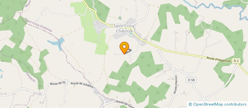 localisation de l'entreprise AIRLAND'S  SERRES-GASTON