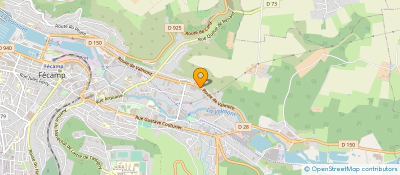 localisation de l'entreprise AIRLAT  FECAMP