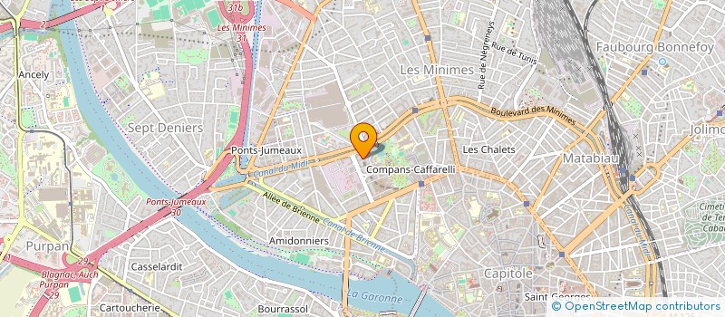 localisation de l'entreprise AIRLESS PEINTURE 31  TOULOUSE