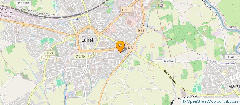 localisation de l'entreprise AIRLESS PEINTURES  LUNEL