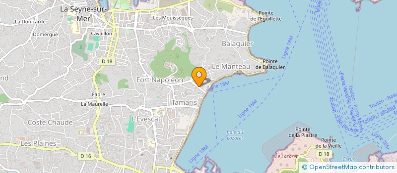localisation de l'entreprise AIRLIB à LA SEYNE-SUR-MER