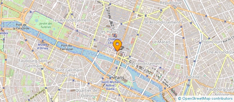 localisation de l'entreprise AIRLINE JUMP à PARIS