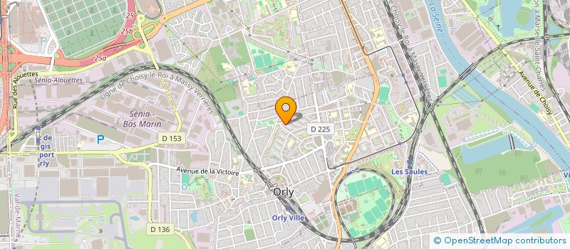 localisation de l'entreprise AIRLINE SELMA TRANSPORT  ORLY