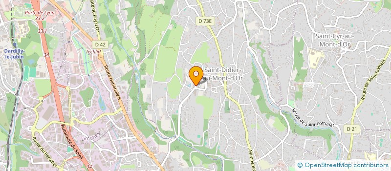 localisation de l'entreprise AIRLINES OVERSEAS CONSULTANT  SAINT-DIDIER-AU-MONT-D'OR