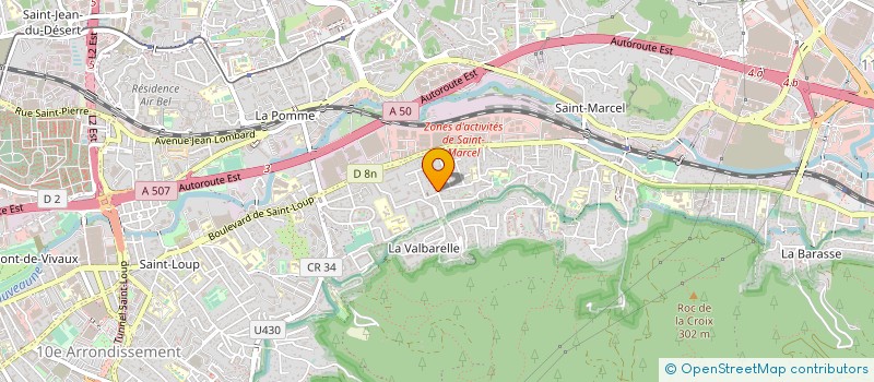 localisation de l'entreprise AIRLM à MARSEILLE