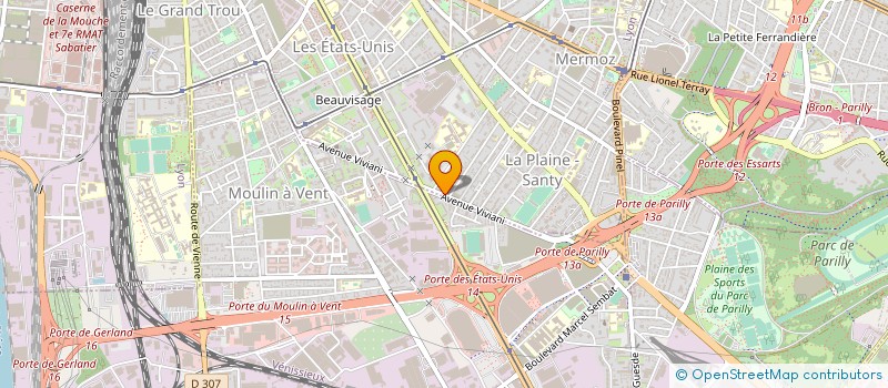 localisation de l'entreprise AIRLOV' à LYON