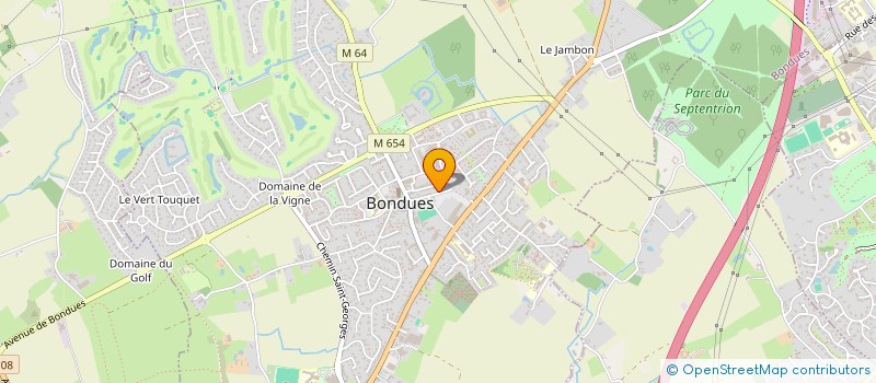 localisation de l'entreprise AIRLUDIK  BONDUES