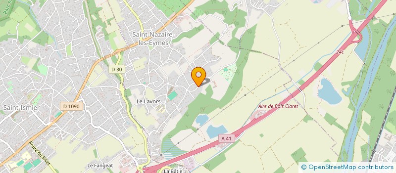 localisation de l'entreprise AIRMATE EUROPE à SAINT-NAZAIRE-LES-EYMES