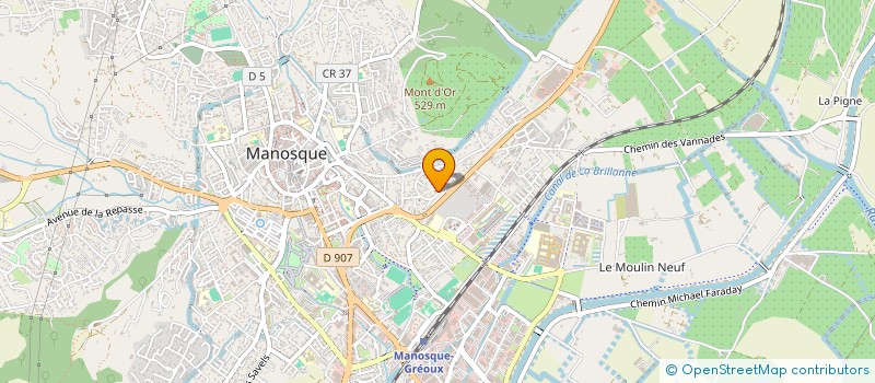 localisation de l'entreprise AIRMES à PIERREVERT