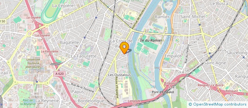 localisation de l'entreprise AIRMESS à TOULOUSE