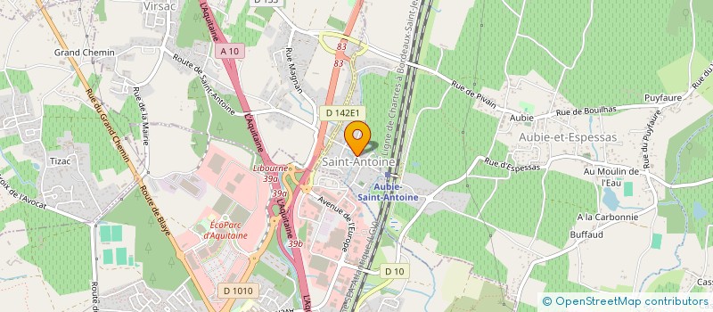 localisation de l'entreprise AIRMOTEC A.G.  SAINT-ANDRE-DE-CUBZAC