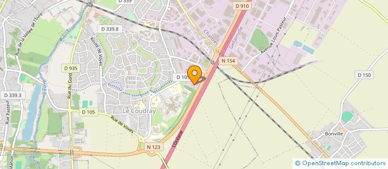 localisation de l'entreprise AIRMYN à LE COUDRAY