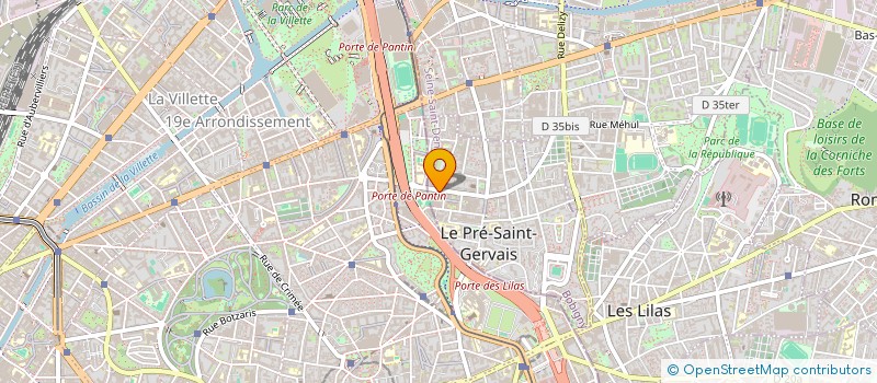 localisation de l'entreprise AIRNEST ET COMPAGNIES à LE PRE-SAINT-GERVAIS