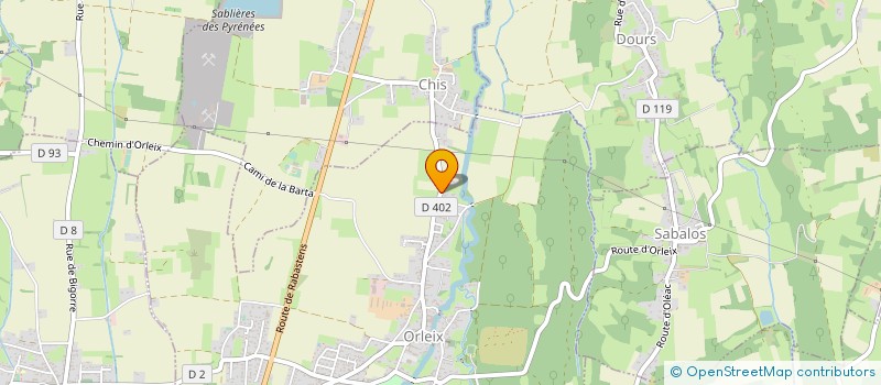 localisation de l'entreprise AIRNOSTALGICS  ORLEIX