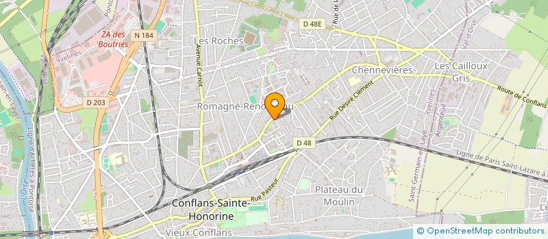 localisation de l'entreprise AIRO-CONSULTING  CONFLANS-SAINTE-HONORINE