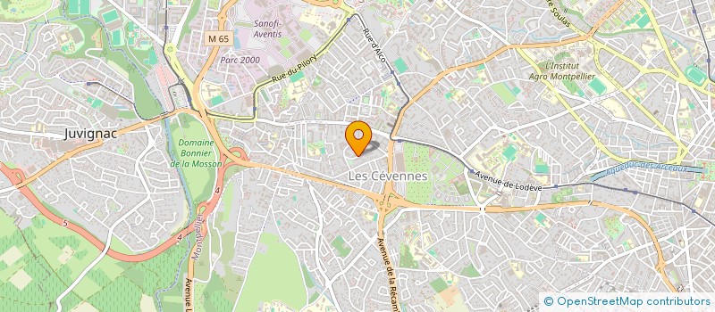 localisation de l'entreprise AIROCA à MONTPELLIER