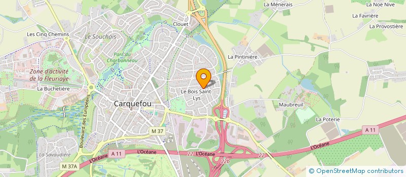 localisation de l'entreprise AIROMATI  CARQUEFOU