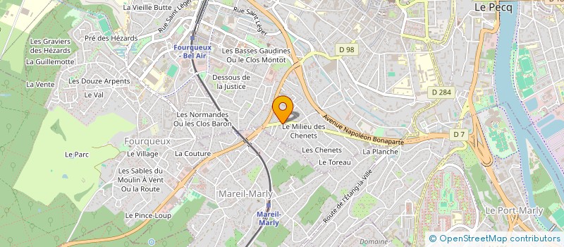 localisation de l'entreprise AIRPEX  SAINT-GERMAIN-EN-LAYE