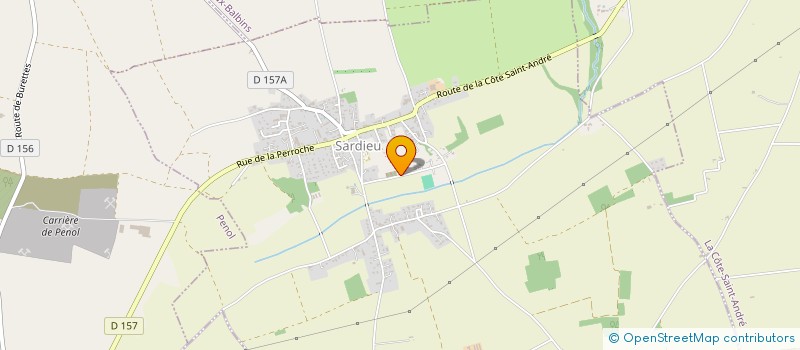 localisation de l'entreprise AIRPHIL AEROGOMMAGE  SARDIEU