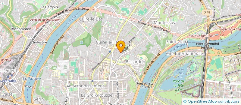 localisation de l'entreprise AIRPI à CALUIRE-ET-CUIRE