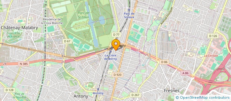 localisation de l'entreprise AIRPORT OPTIMIZE CONSULTING  ANTONY