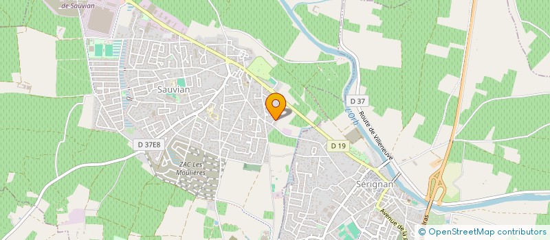 localisation de l'entreprise AIRPOWER CLIMATISATION  SAUVIAN