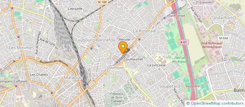 localisation de l'entreprise AIRPPET à TOULOUSE