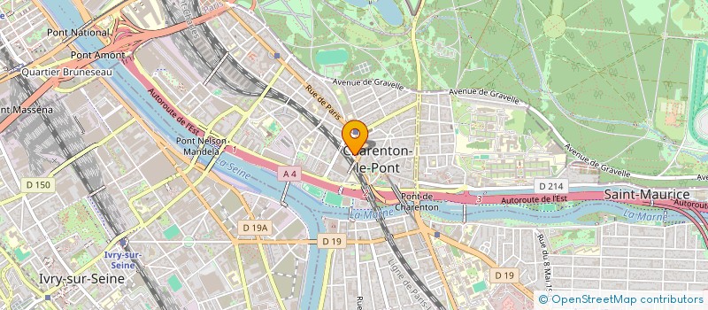 localisation de l'entreprise AIRPURE à CHARENTON-LE-PONT