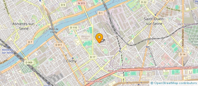 localisation de l'entreprise AIRSECURE à CLICHY