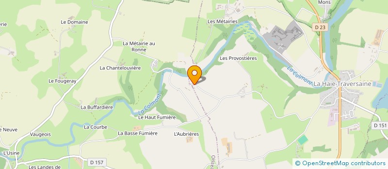 localisation de l'entreprise AIRSERVICES FRANCE à LA HAIE-TRAVERSAINE