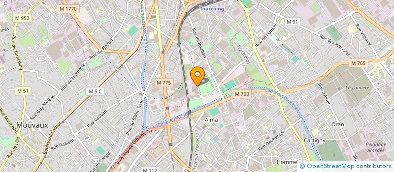 localisation de l'entreprise AIRSHELL  TOURCOING