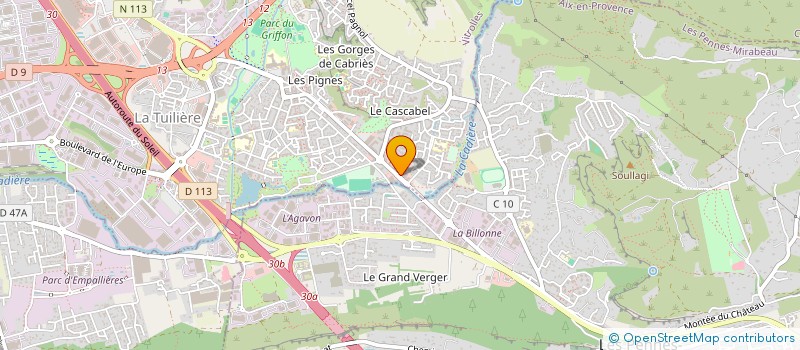 localisation de l'entreprise AIRSIX SUPPORT à VITROLLES