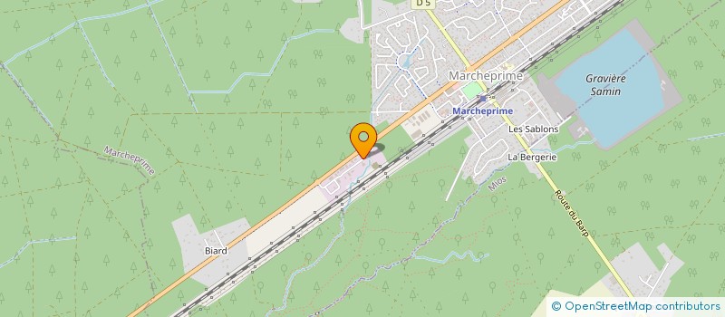 localisation de l'entreprise AIRSKID à LAPRADE