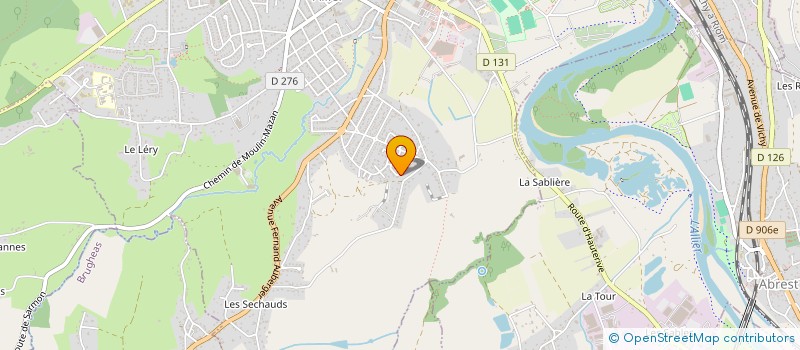 localisation de l'entreprise AIRSOFT ADDICT  BELLERIVE-SUR-ALLIER