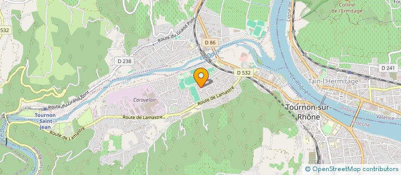 localisation de l'entreprise AIRSOFT TAIN TOURNON ET ALENTOURS à TOURNON-SUR-RHONE