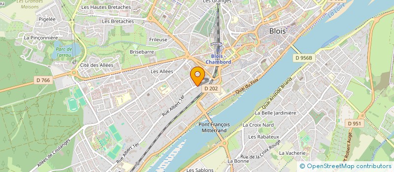 localisation de l'entreprise AIRSOFT TEAM 41  BLOIS