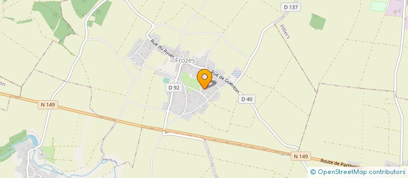 localisation de l'entreprise AIRSOFT TETES BRULEES  FROZES