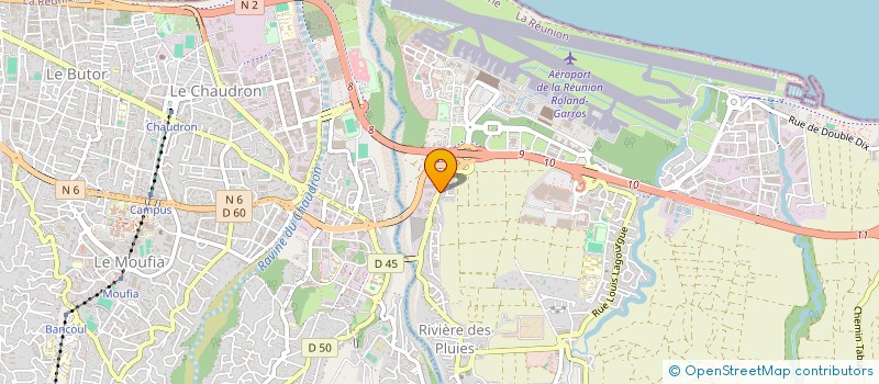 localisation de l'entreprise AIRSPORT  SAINTE-MARIE