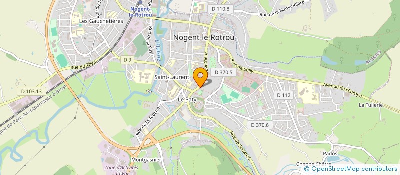 localisation de l'entreprise AIRSYS à NOGENT-LE-ROTROU