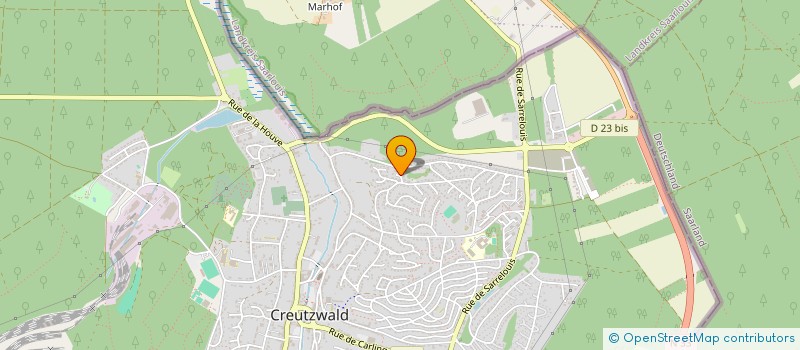 localisation de l'entreprise AIRTEC à CREUTZWALD